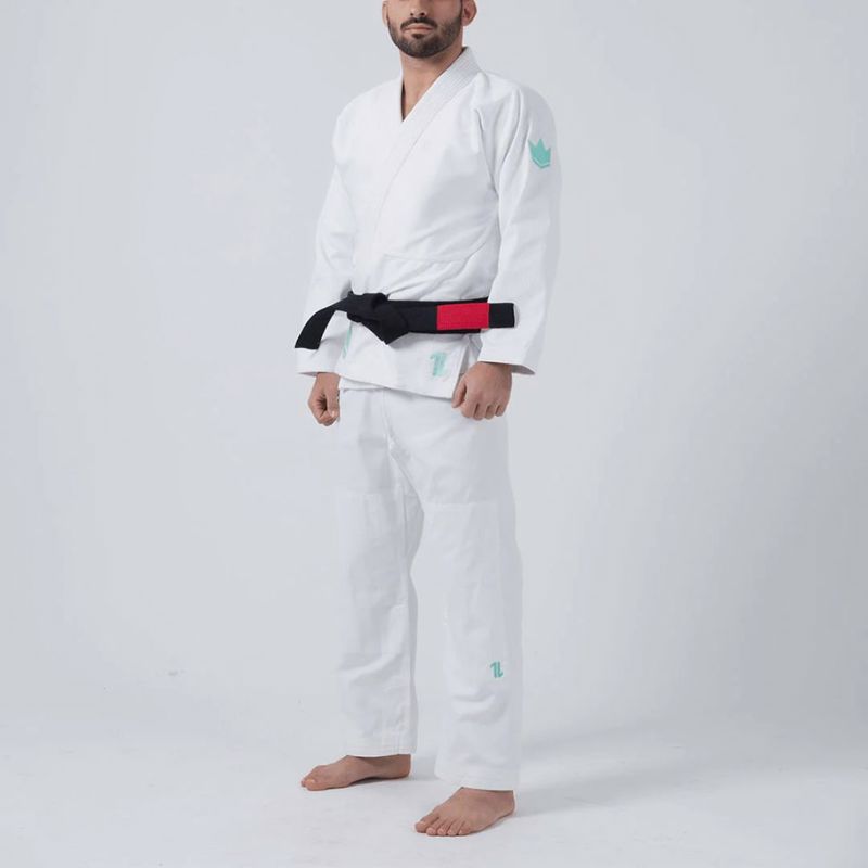 KINGZ The One BJJ GI - WHITE LIMITED